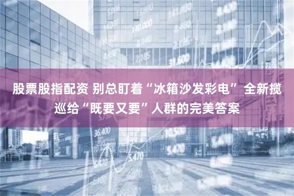 股票股指配资 别总盯着“冰箱沙发彩电” 全新揽巡给“既要又要”人群的完美答案